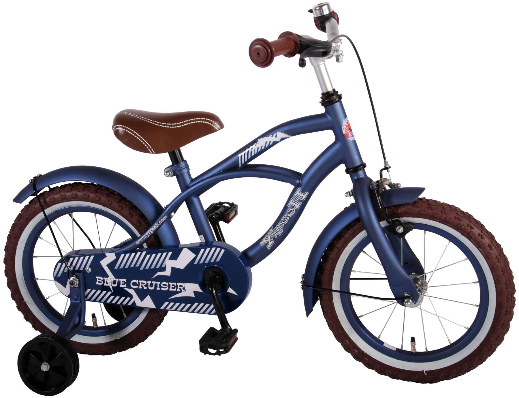 Schiereiland Systematisch Calligrapher Blue Cruiser Kinderfiets 14 inch Blauw kopen? Doornbikes | Doornbikes