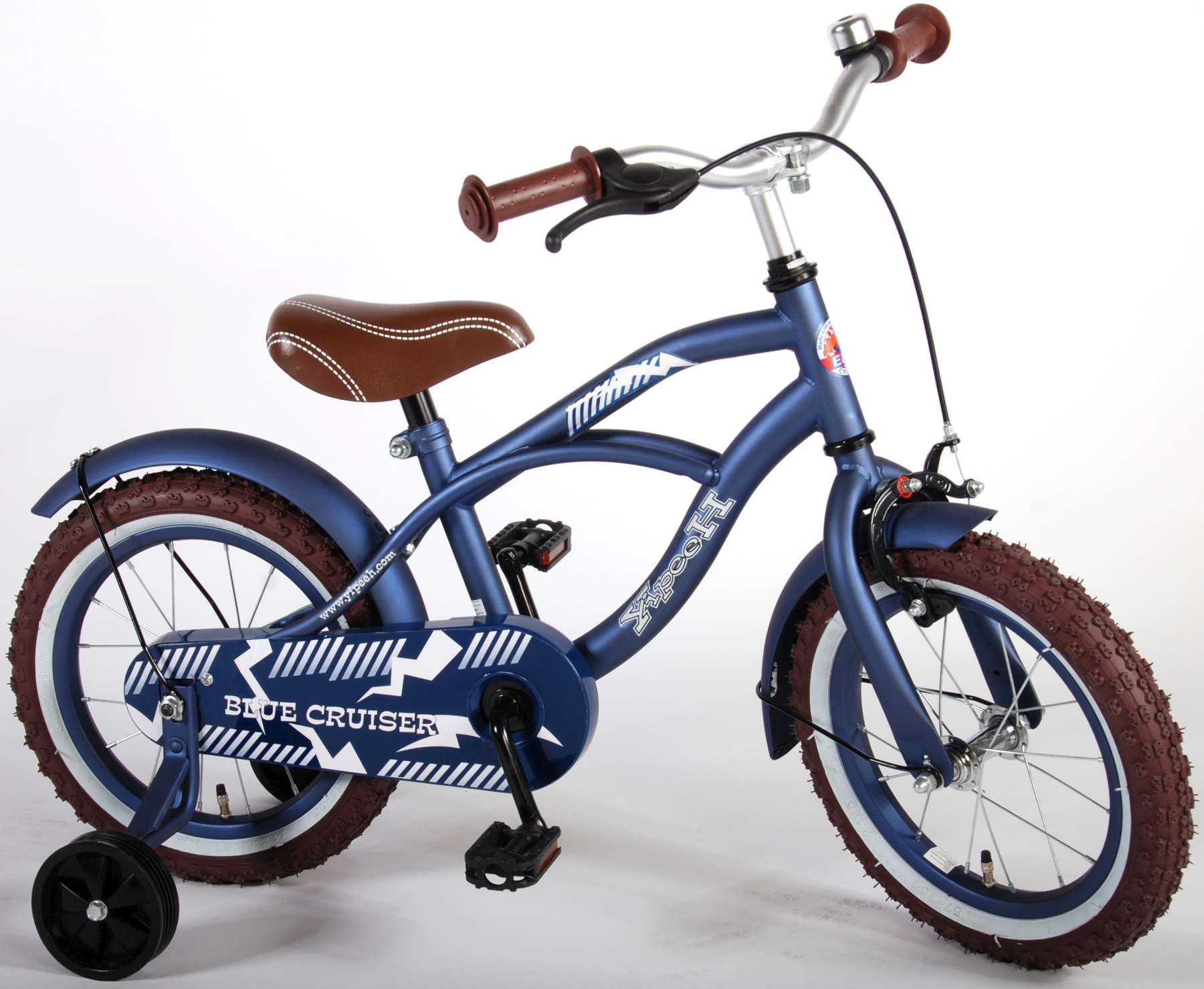 Schiereiland Systematisch Calligrapher Blue Cruiser Kinderfiets 14 inch Blauw kopen? Doornbikes | Doornbikes