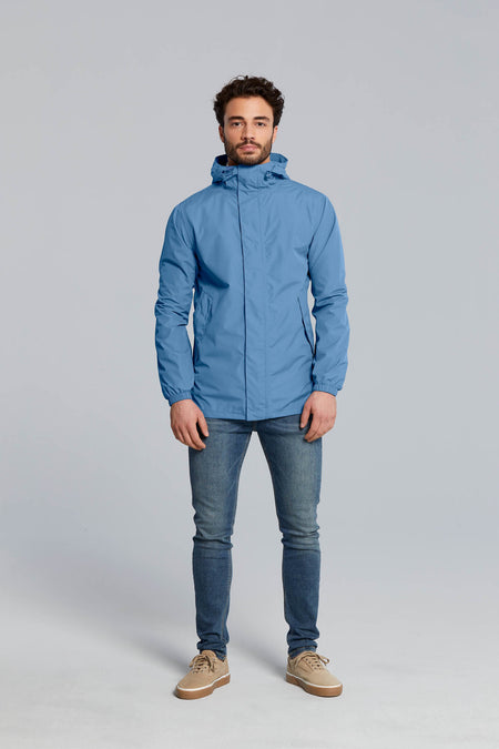 Basil Regenjas Hoga Unisex Blauw Basil