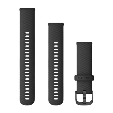 Garmin Quick Release Siliconen band - 22 mm - Slate Black Garmin