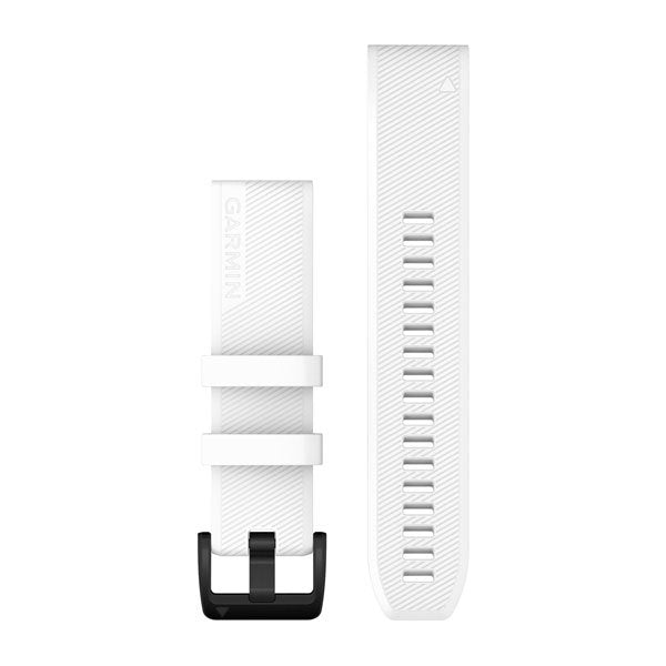 Garmin Horlogeband QuickFit 22 mm Wit met Zwart Roestvrijstalen band met Swept-Link Garmin