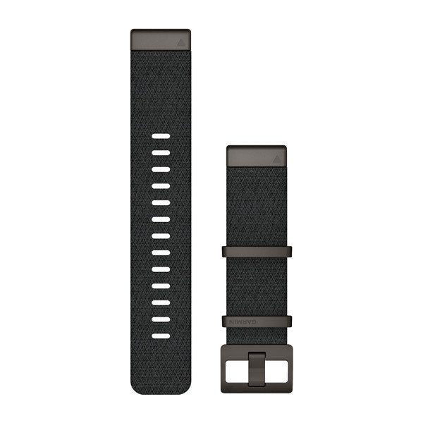 Garmin MARQ QuickFit 22 mm Nylon Jacquard-Motief Zwart Garmin