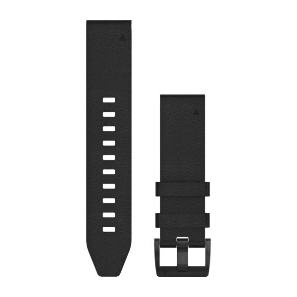 Garmin Horlogeband QuickFit 22 mm Zwart Leer Garmin