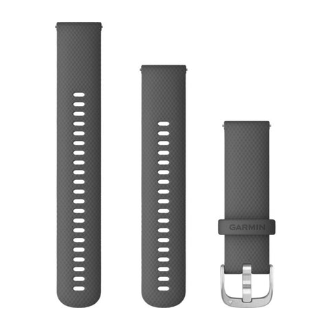 Garmin Quick Release Silikone Strap - 22mm - Shadow Grey
