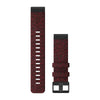 Garmin Horlogeband QuickFit Nylon 22 mm Heathered Red