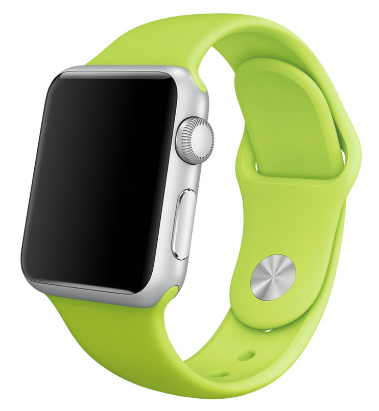 Apple siliconen band groen Doornbikes