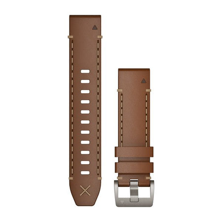 MARQ QuickFit italiaanse vacchetta leren band - 22 mm Garmin