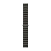 Garmin QuickFit Hybride Titanium/Siliconen armband – carbon grey DLC 22 mm