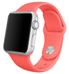 Apple Silikonarmband rosa