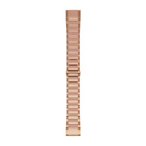 Garmin Quickfit horlogeband - RVS - 20 mm - Rosegouden Garmin