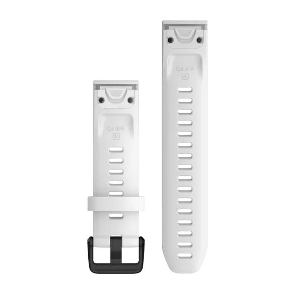 Garmin Quickfit horlogeband - Siliconen - 20 mm - White Garmin