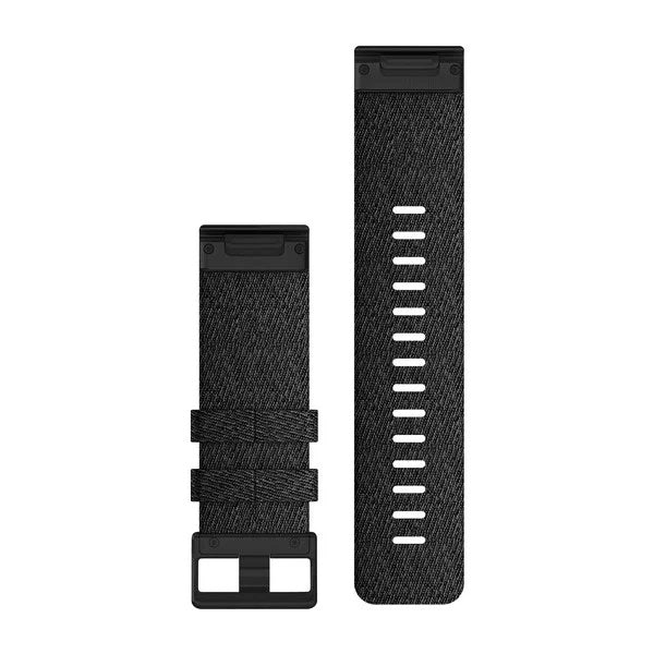 Garmin Quickfit gewoven nylon band - 26 mm - Zwart Garmin