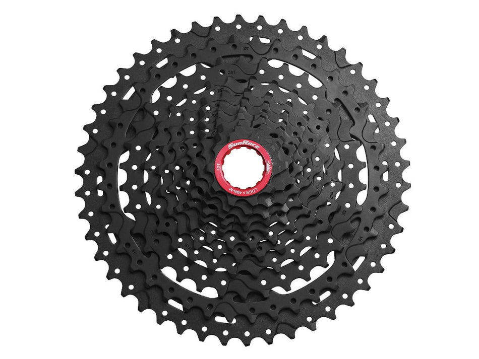 Sunrace Cassette - CSMX9X - XD - 10-42 T - 11 Speed Zwart Doornbikes