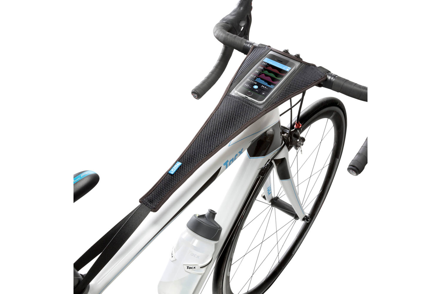 Tacx zweetdoek met smartphone vakje Tacx