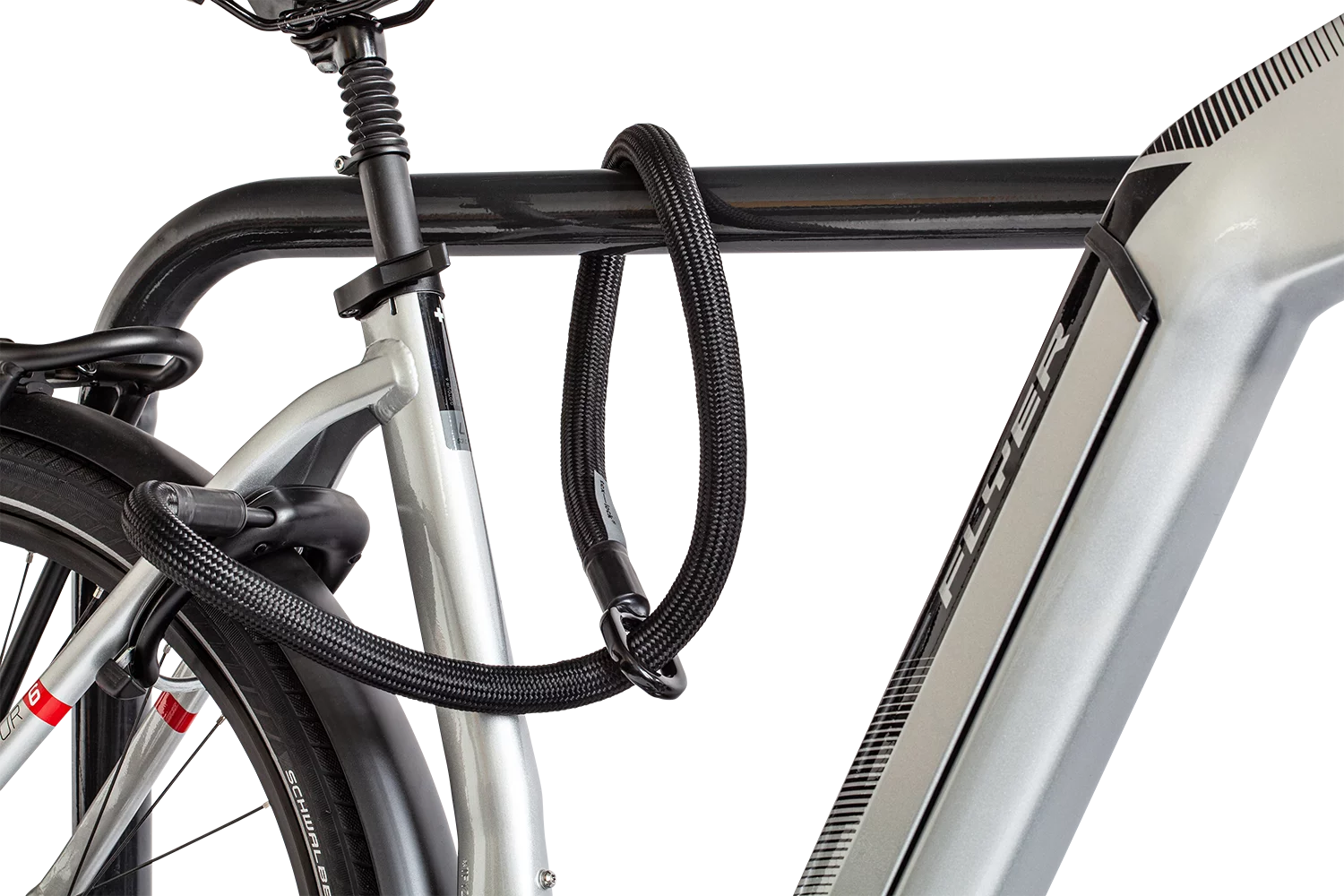 Tex Lock Insteekkabel Zwart - 120 cm Doornbikes